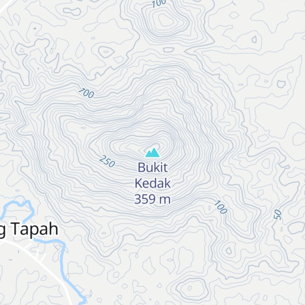 Map of Bukit Kedak