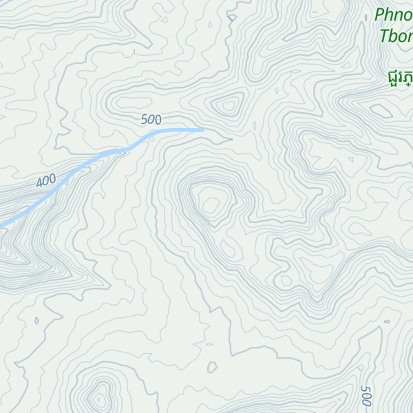 Map of Phnum Doung Tin