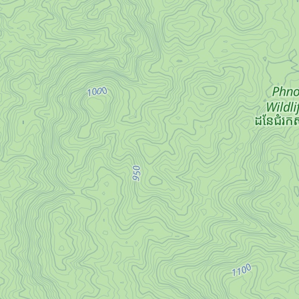 Map of Phnum Svet