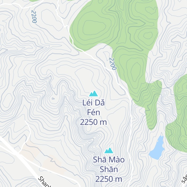 Map of Léi Dǎ Fén