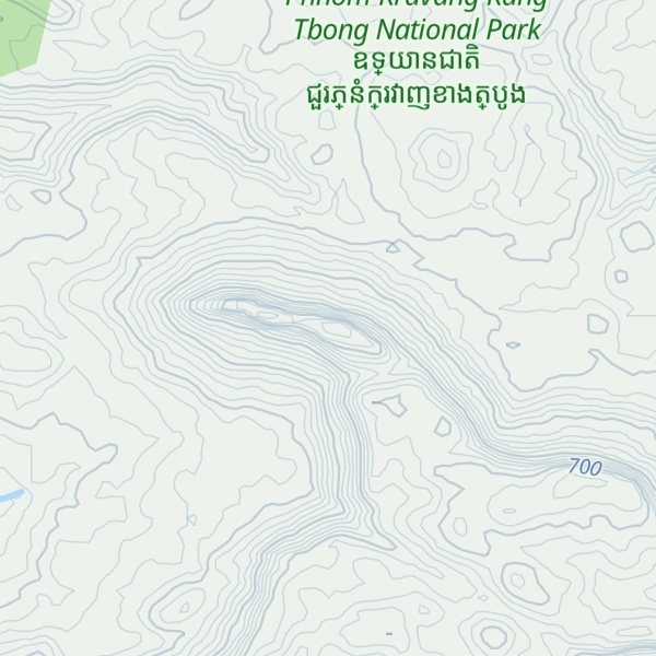 Map of Phnum Baen Bun