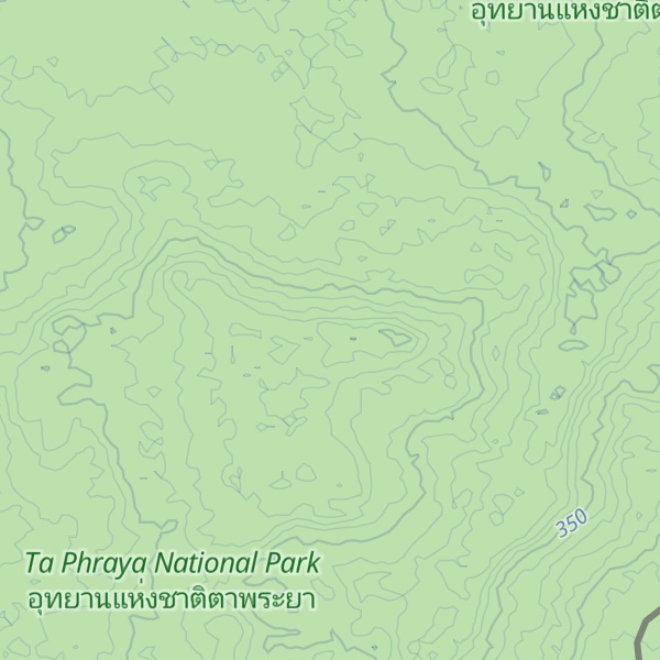 Map of Khao Banthat