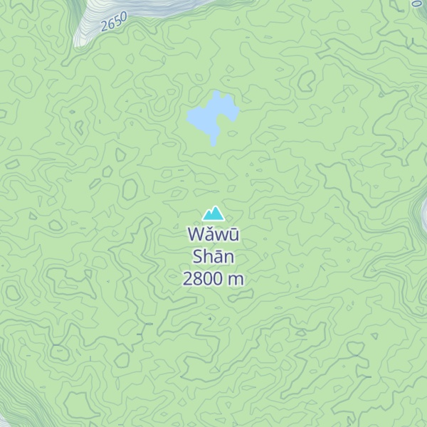 Map of Wǎwū Shān