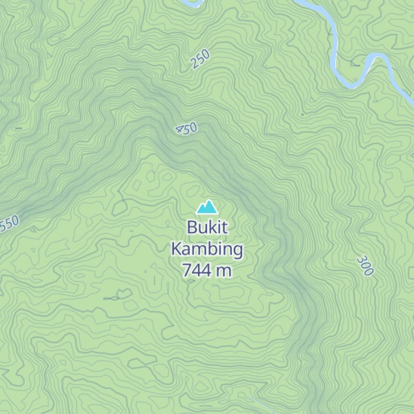 Map of Bukit Kambing