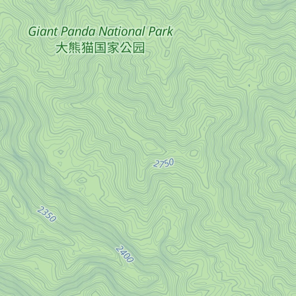 Map of Lěng Tǒng Shān