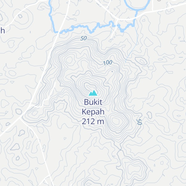 Map of Bukit Kepah