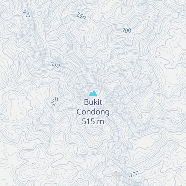 Map of Bukit Condong