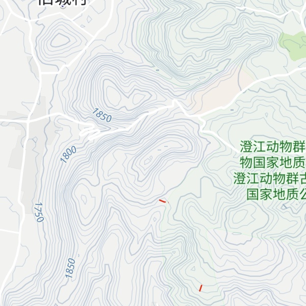 Map of Mó Pánshān