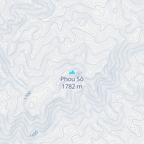Map of Phou Sô