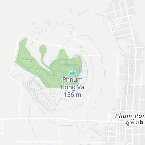 Map of Phnum Kong Va