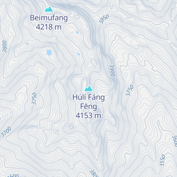 Map of Húlí Fáng Fēng