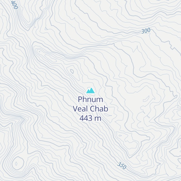 Map of Phnum Veal Chab