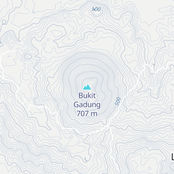 Map of Bukit Gadung