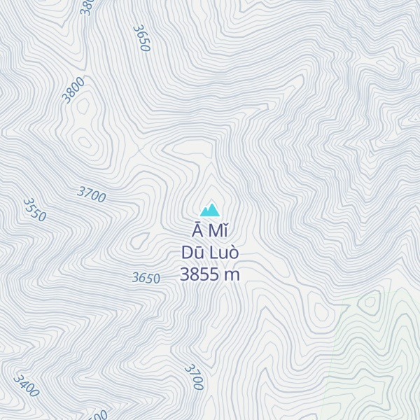 Map of Ā Mǐ Dū Luò