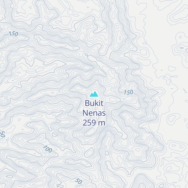 Map of Bukit Nenas