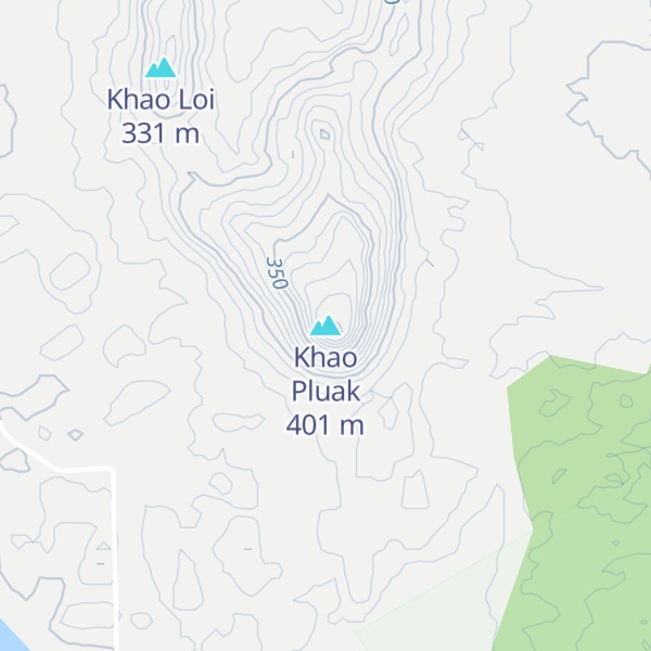 Map of Khao Pluak