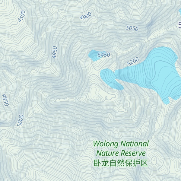 Map of Longyan Feng