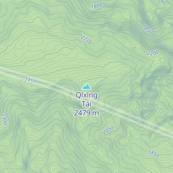 Map of Qīxīng Tái