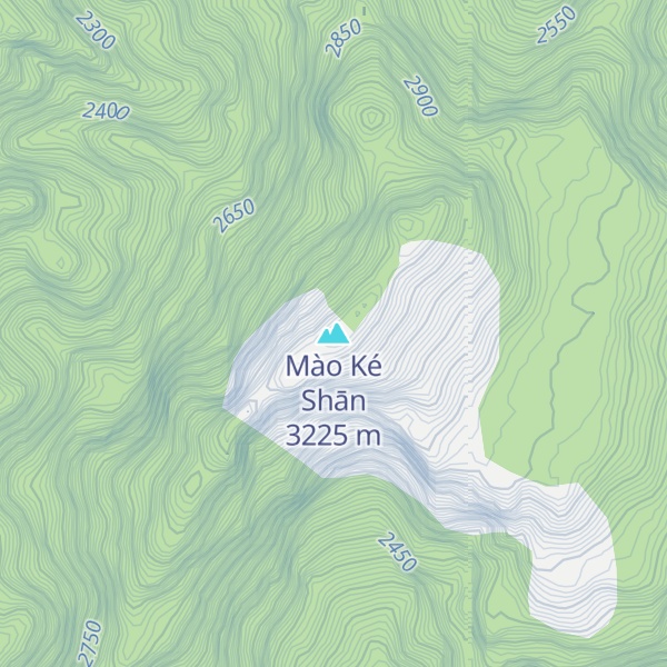 Map of Mào Ké Shān