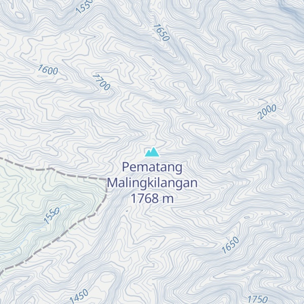 Map of Pematang Malingkilangan