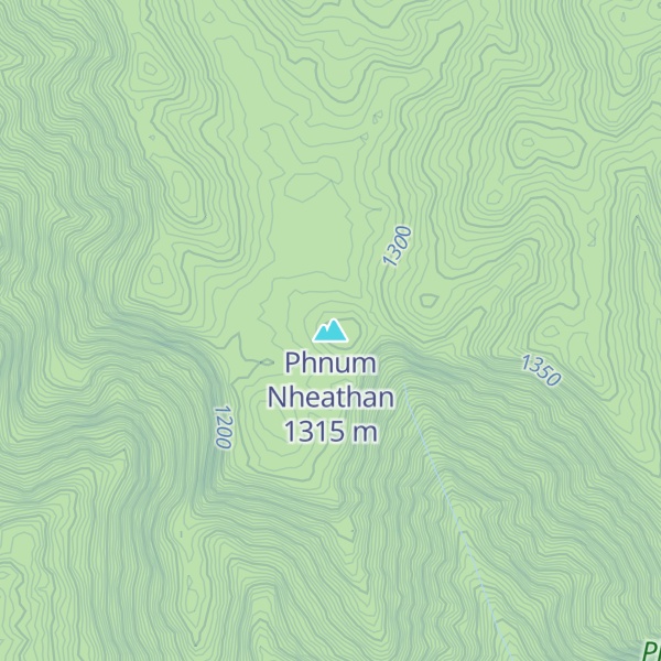 Map of Phnum Nheathan