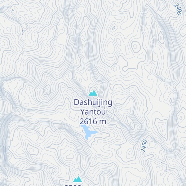 Map of Dashuijing Yantou