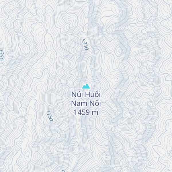 Map of Núi Huổi Nam Nôi
