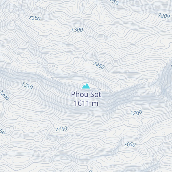 Map of Phou Sot