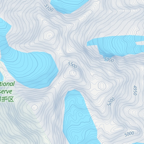 Map of Dàihuáng Fēng Dōng Wèi Fēng