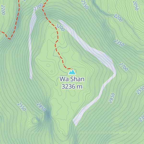 Map of Wa Shan