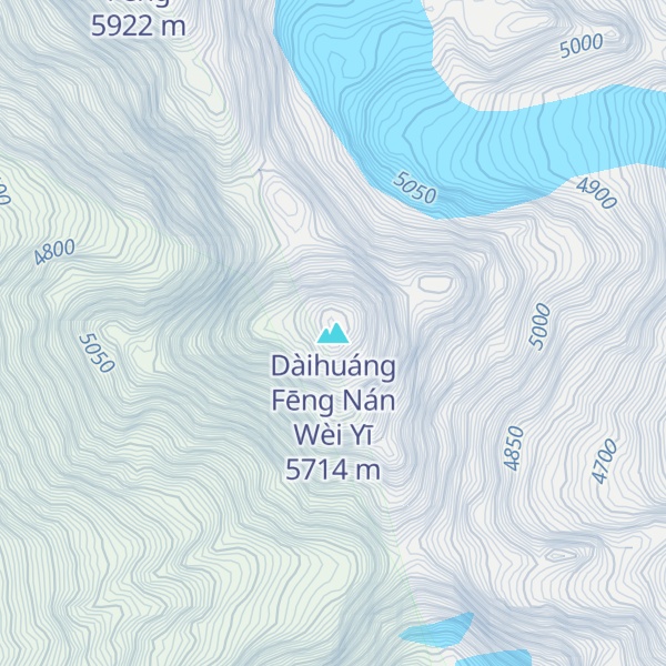 Map of Dàihuáng Fēng Nán Wèi Yī