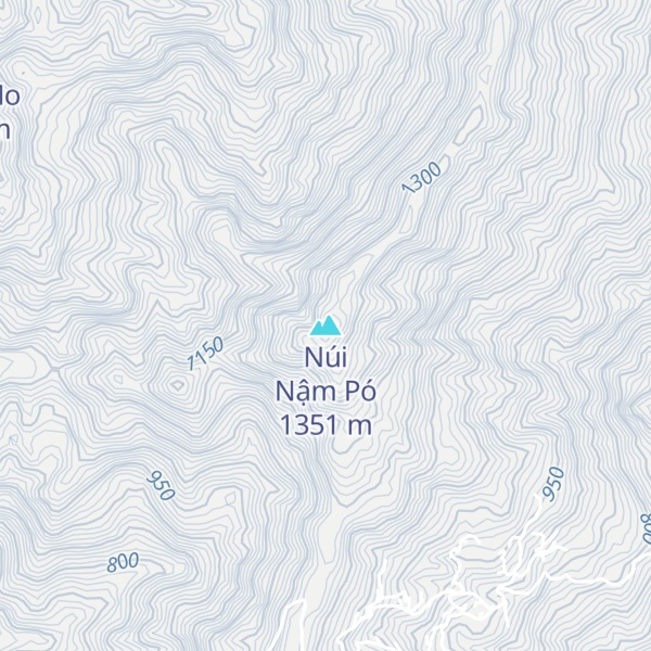 Map of Núi Nậm Pó