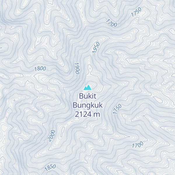Map of Bukit Bungkuk
