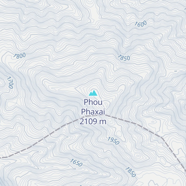 Map of Phou Phaxai