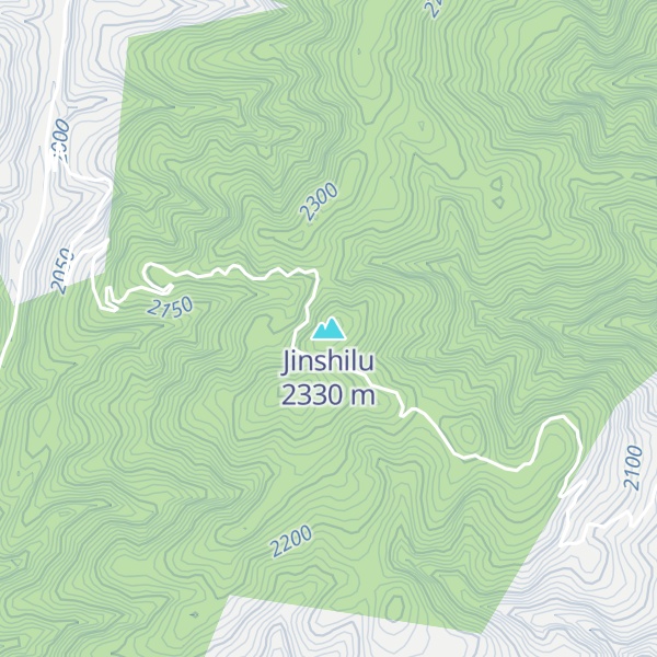 Map of Jinshilu