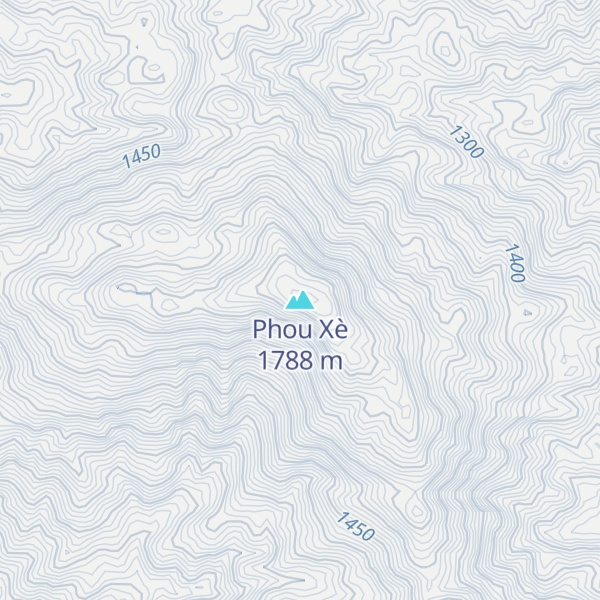Map of Phou Xè