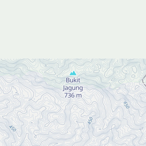 Map of Bukit Jagung
