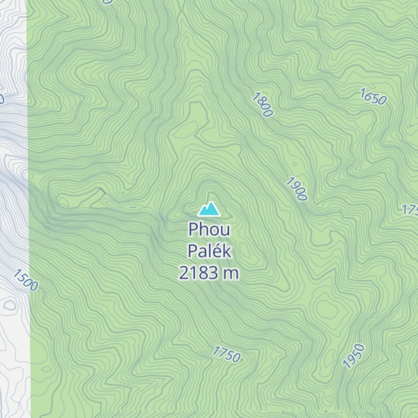 Map of Phou Palék
