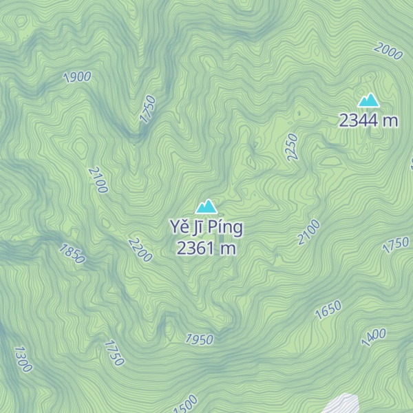 Map of Yě Jī Píng