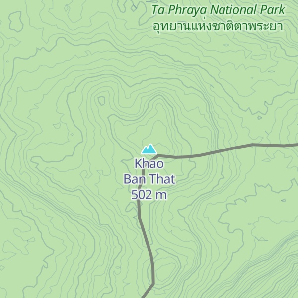 Map of Khao Ban That