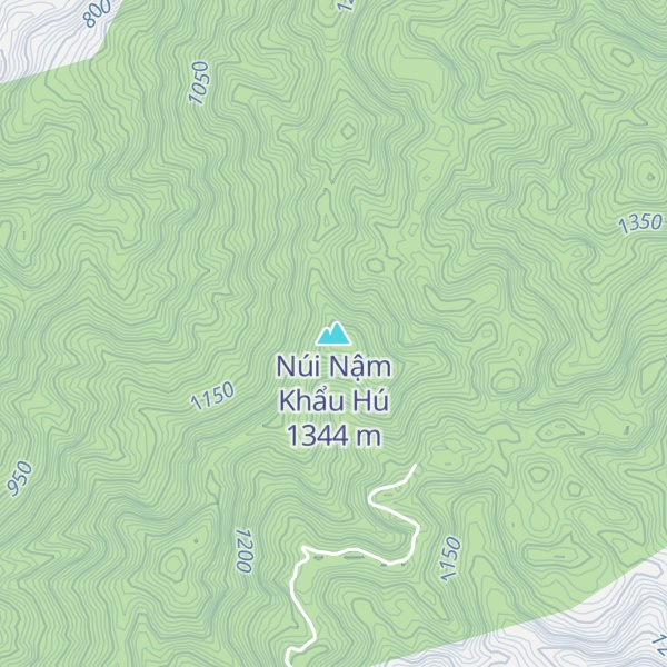 Map of Núi Nậm Khẩu Hú
