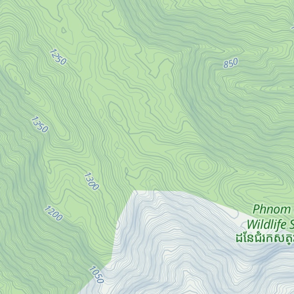 Map of Phnom Tumpoar