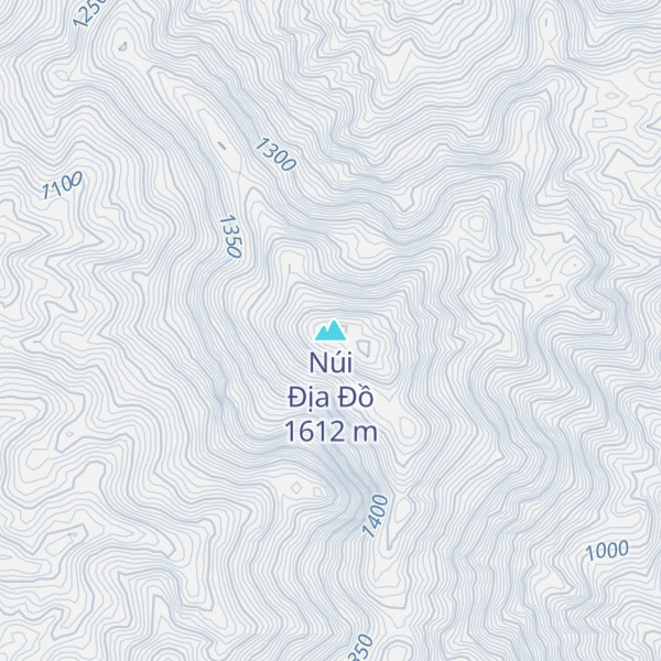 Map of Núi Địa Đồ
