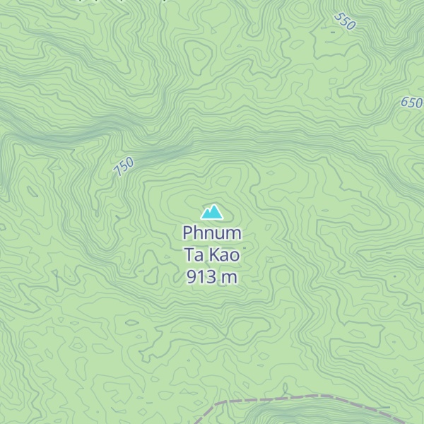 Map of Phnum Ta Kao