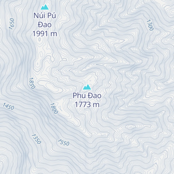 Map of Phu Đao