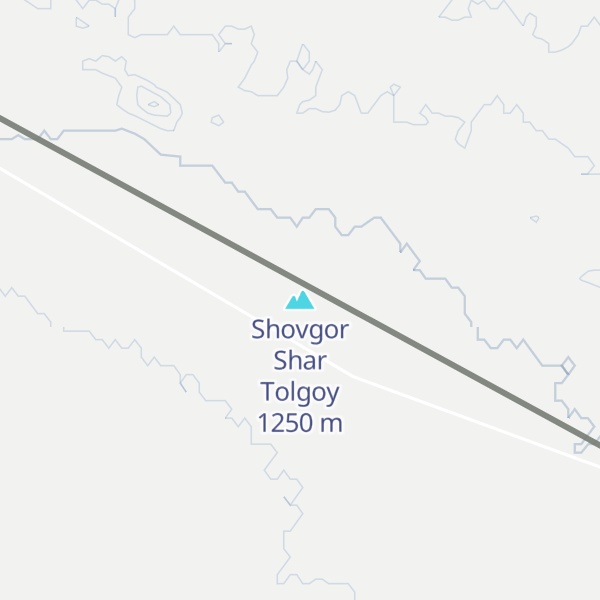 Map of Shovgor Shar Tolgoy
