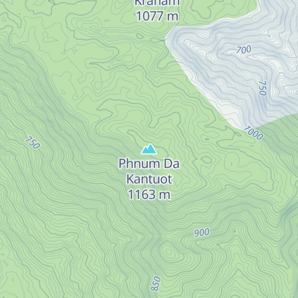 Map of Phnum Da Kantuot