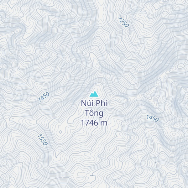 Map of Núi Phi Tông