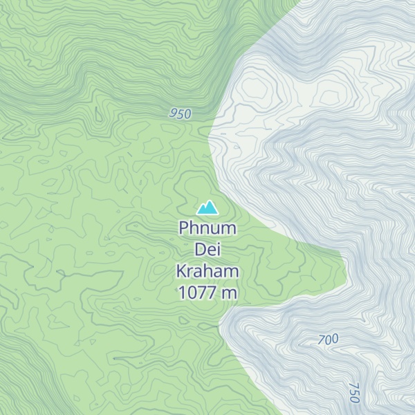 Map of Phnum Dei Kraham