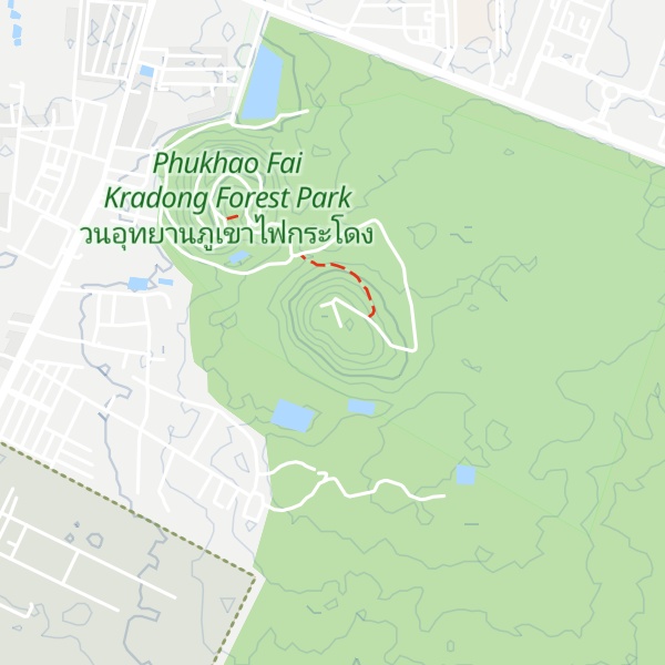 Map of Khao Yai